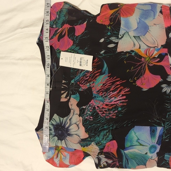 French Connection floral reef Women's chiffon dress. - Picture 5 of 11